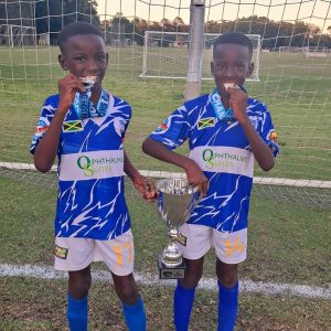 Help Jamaican Twins Kristof and Kamran Jones to raise funds to attend 2 International football tournaments in the USA