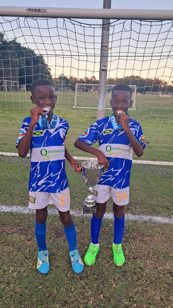 Help Jamaican Twins Kristof and Kamran Jones to raise funds to attend 2 International football tournaments in the USA