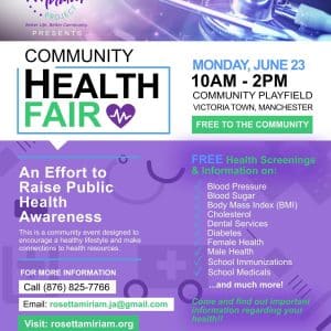 Fundraiser for Victoria Town Healh Fair 🚑