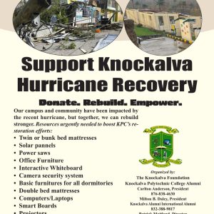 Support Knockalva Polytechnic College Hurricane Recovery