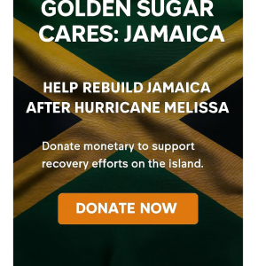 Golden Sugar Cares: Rebuild Jamaica After Hurricane Melissa 🇯🇲